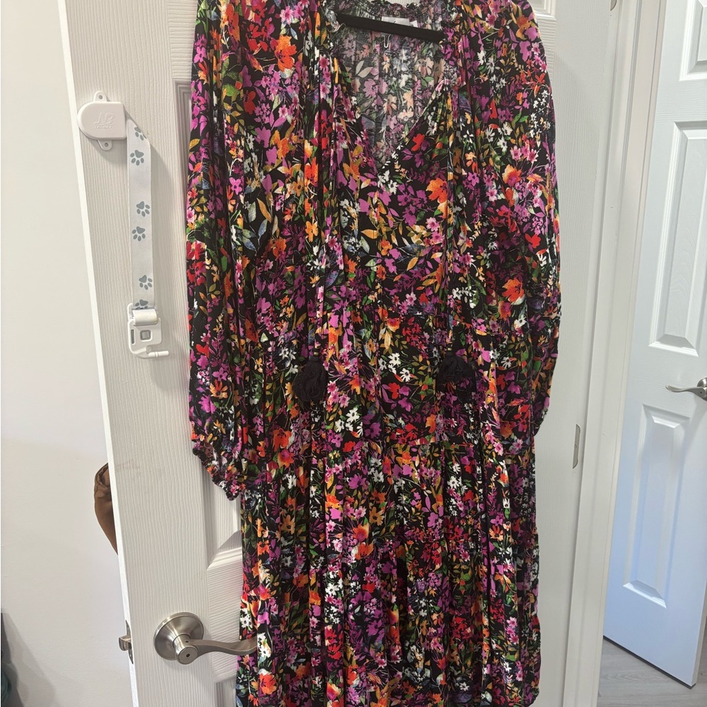 Petal & Pup Colorful Floral Dress